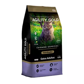 Agility Gold Gatos Adultos Cuidado Especial Esterilizados