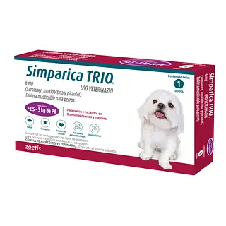 Simparica Trio 2.5 - 5 Kg