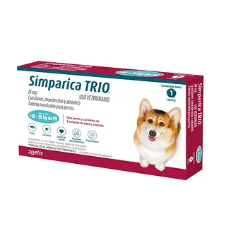 Simparica Trio 10 - 20 Kg