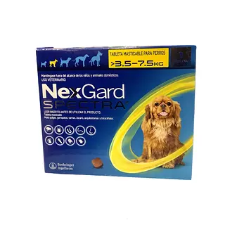 Nexgard Spectra 3.5 - 7 Kg
